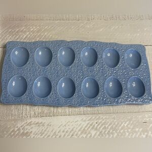 Beautiful Blue Egg Tray by Dolly Parton
